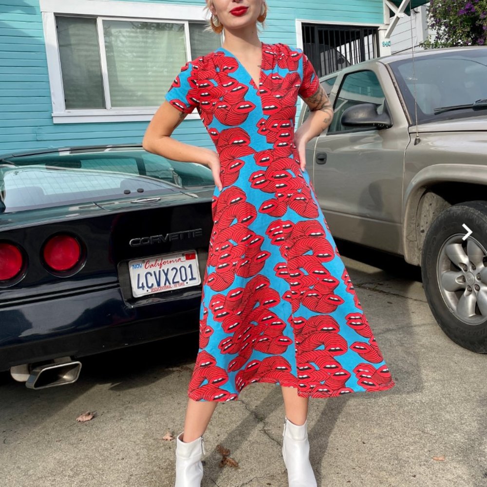 Nooworks Greta Mouths Dress